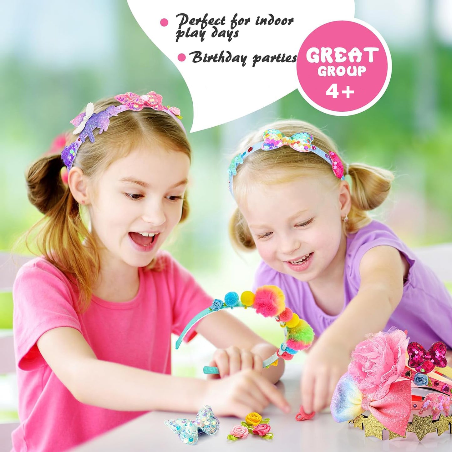 Arts and Crafts for Girls 4 5 6 7 8 Year Old, Birthday Gifts for Girls 4-8, Girls Toys Age 3-6 Year Old