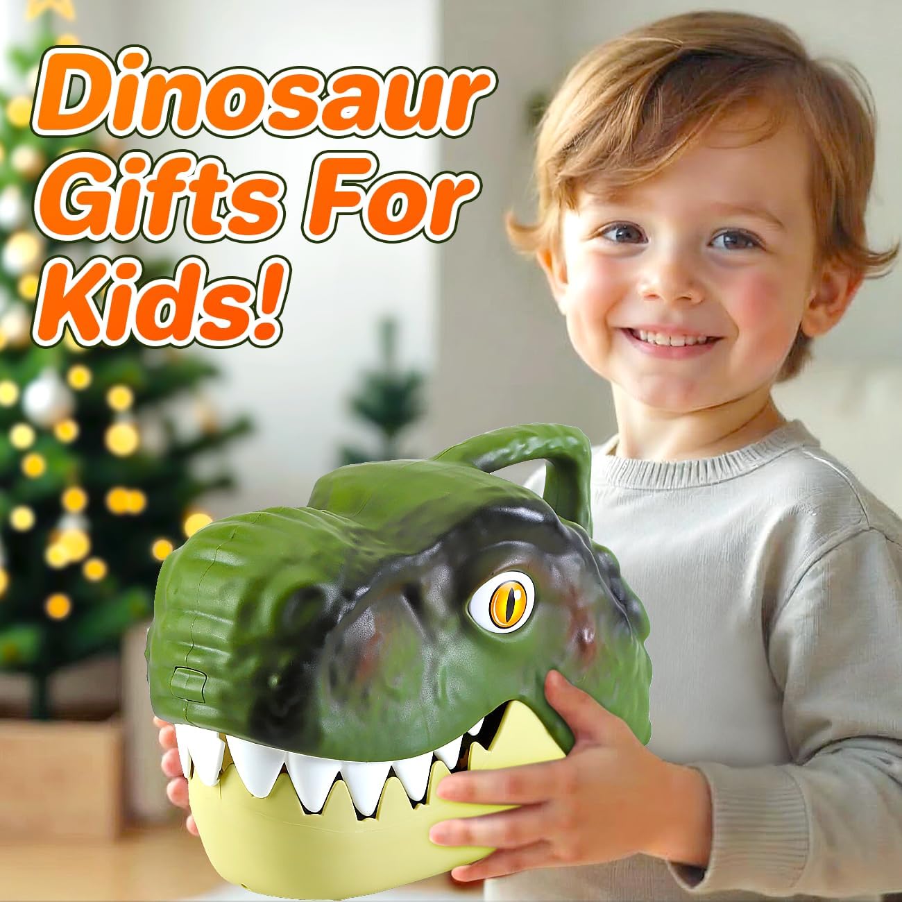 Style-Carry Dinosaur Toys for Kids 3-6 Years, 54Pcs Dinosaurs Figures&Trees&Fence, Dino Toy Gift for Toddler Boys Girls Ages 3 4 5