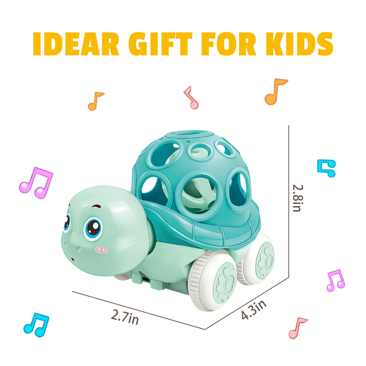 Baby Toys 0 6 Months, Early Development Baby Rattle Sensory Toys for Infant Newborns, First Birthday Gifts Baby Toys 6 12 Months, Baby Toys 0 3 6 Months for Girls Boys