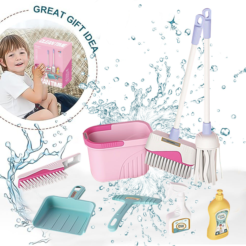 Kids Cleaning Toy Set for Girls 2 3 4 5 Year Old, Pretend Play for Girls Gifts, Toys for Toddlers 3-5 Year Old Girls Boys