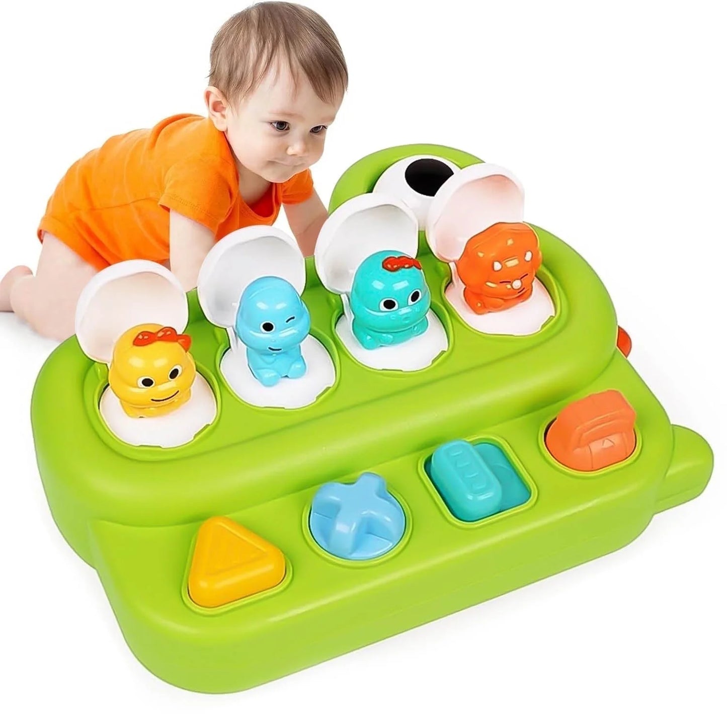 Cause and Effect Toys - Montessori Toy for Baby - Learning Toy for 1Year Old Boys Girls - Baby Interactive Activity Toy