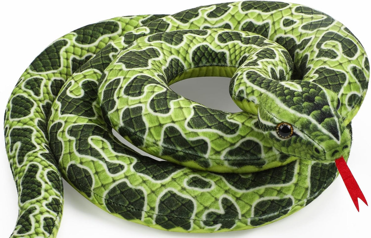 Stuffed Animal for Kids, Snake Stuffed Animals Plush Toy Gifts for Kids Boys Girls, Home and Animals Party Decor (67 inch)