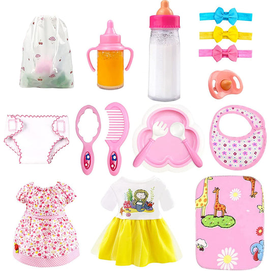 Baby Doll Accessories Baby Doll Feeding and Caring Set