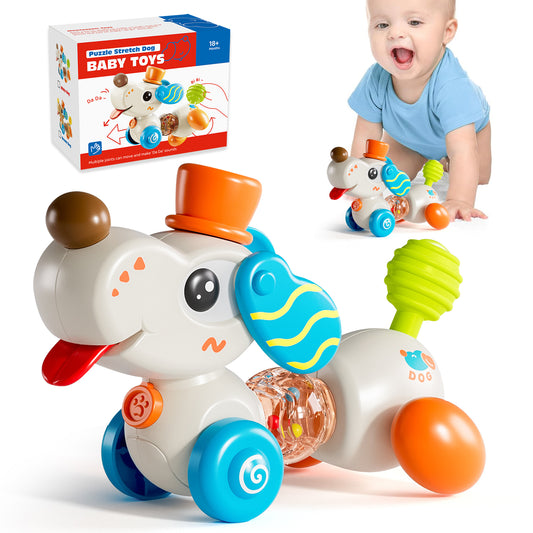 Style-Carry Montessori Sensory Toys, Learning Educational Musical Toys, Baby Busy Toy for 6-12 Months,1 Year Old Boys Girls Gift
