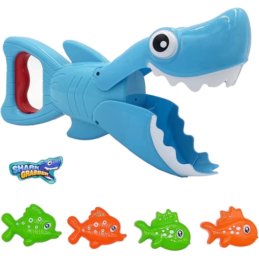 Bath Toys 2-5 Years, Shark Grabber Pool Bathtub Water Toys for Kids 3-6,Bath Toys for Toddlers 1-3 Birhtday Gifts