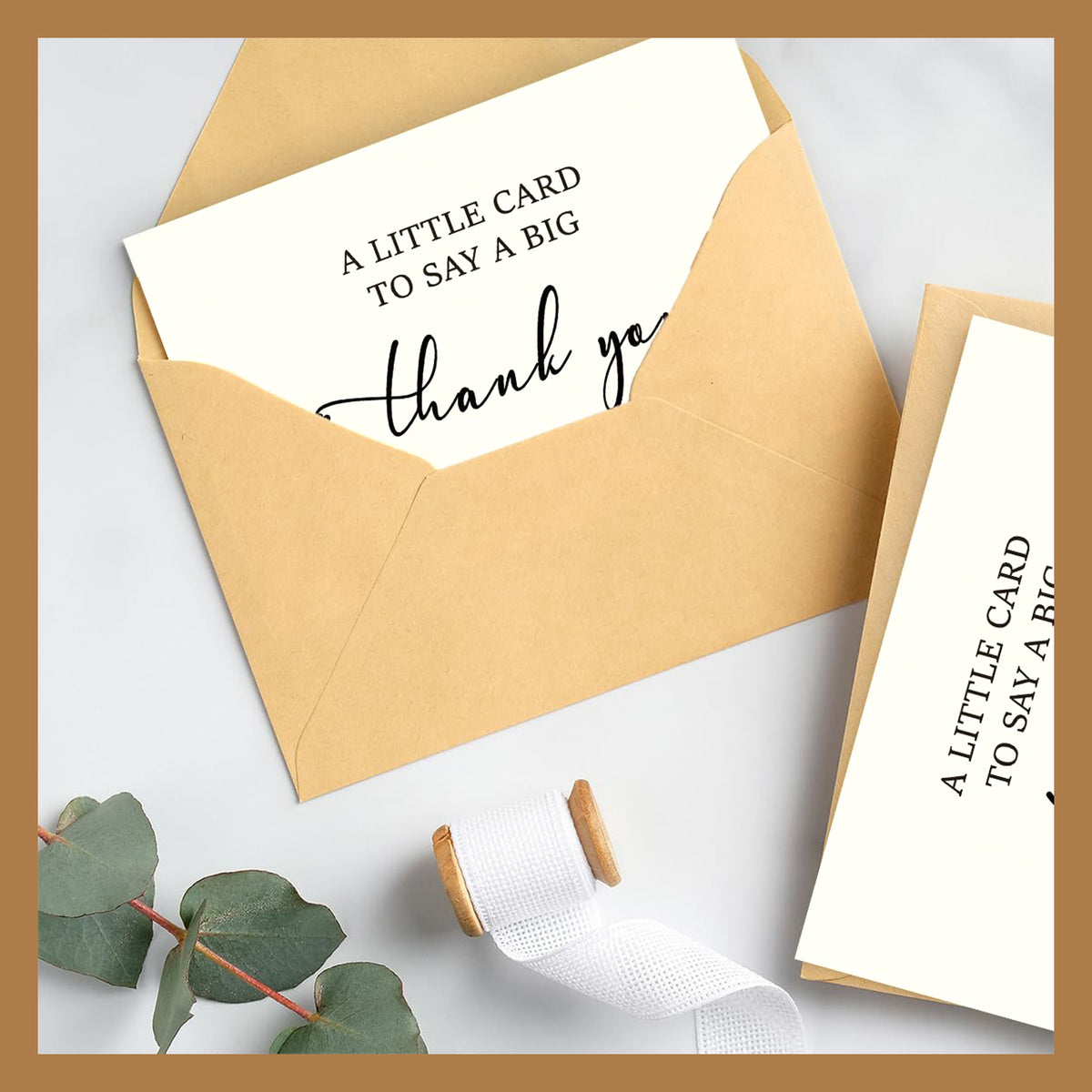20 Pack Thank You Cards with Envelopes, Blank Writable Note Cards, Gifts for Teacher, Anniversary, Wedding, Graduation, Business