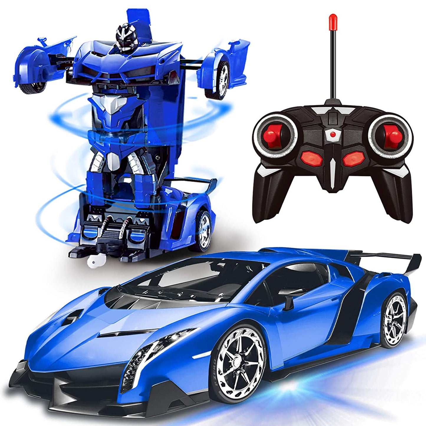 Remote Control Cars, Transform Car Robot, RC Cars for Kids, Boys Gifts Ages 6 7 8 9 10 11 Year Old Gift