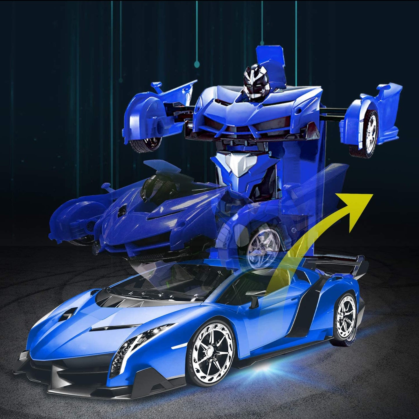 Remote Control Cars, Transform Car Robot, RC Cars for Kids, Boys Gifts Ages 6 7 8 9 10 11 Year Old Gift