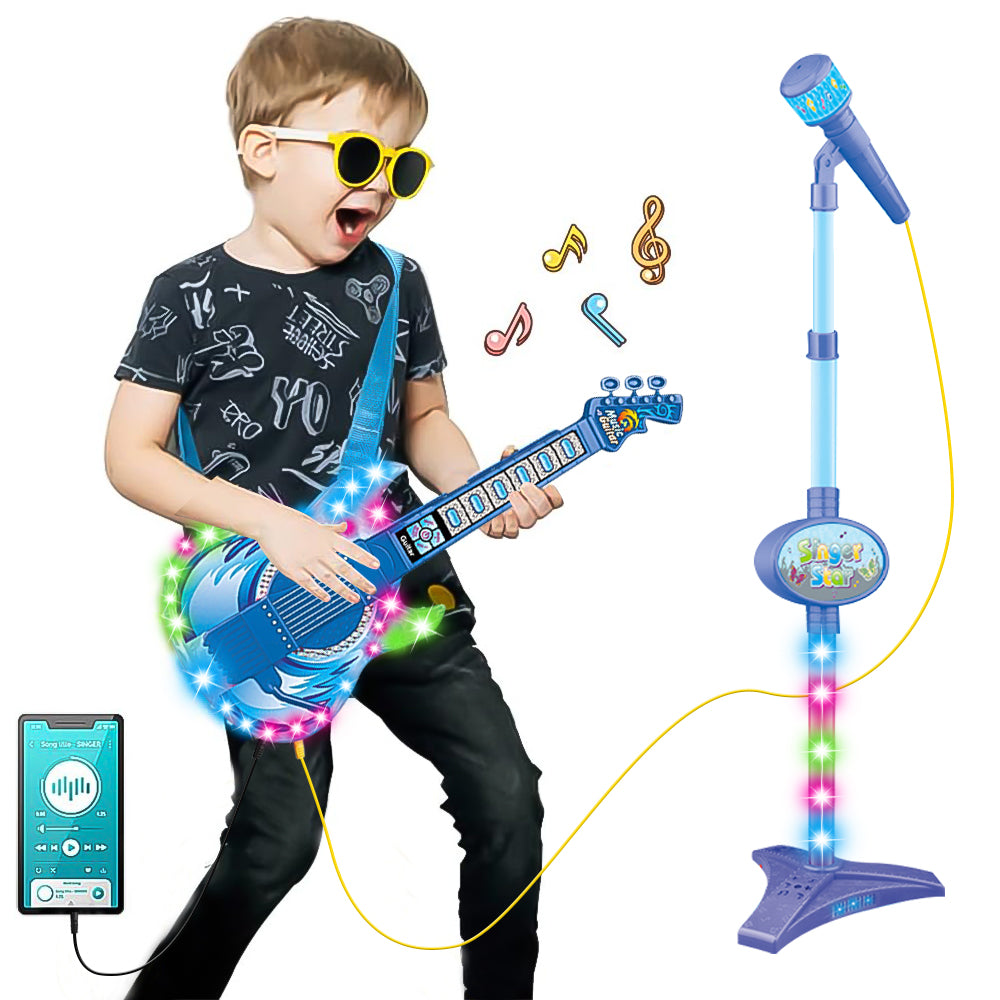 Musical Instrument Toy for Toddlers, Guitar Toys for Kids 3 4 5 6 7 Year Old, Toys for Boys 3-6 Years