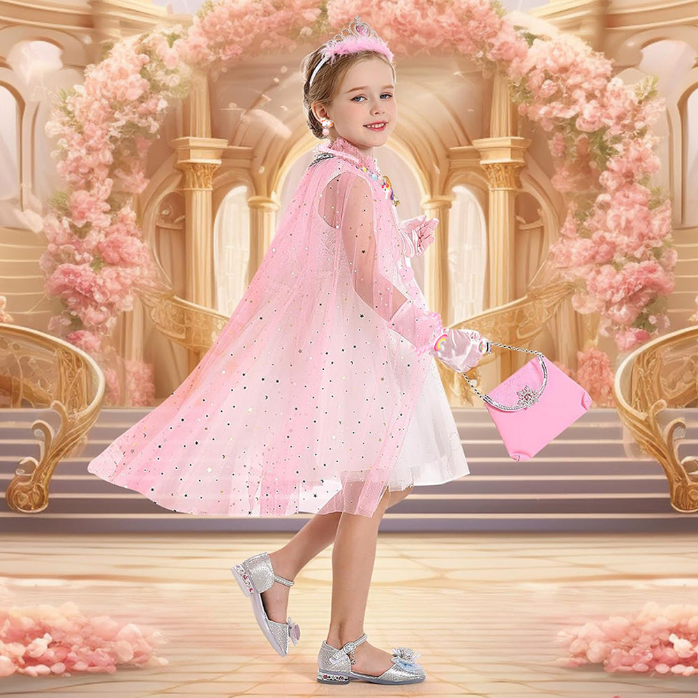 Princess Toys for Girls 2 3 4 5 Year Old, Princess Dress Up for Girls Toys Ages 4-6, Birthday Gifts Toys for Little Girls 3-6 Year Old