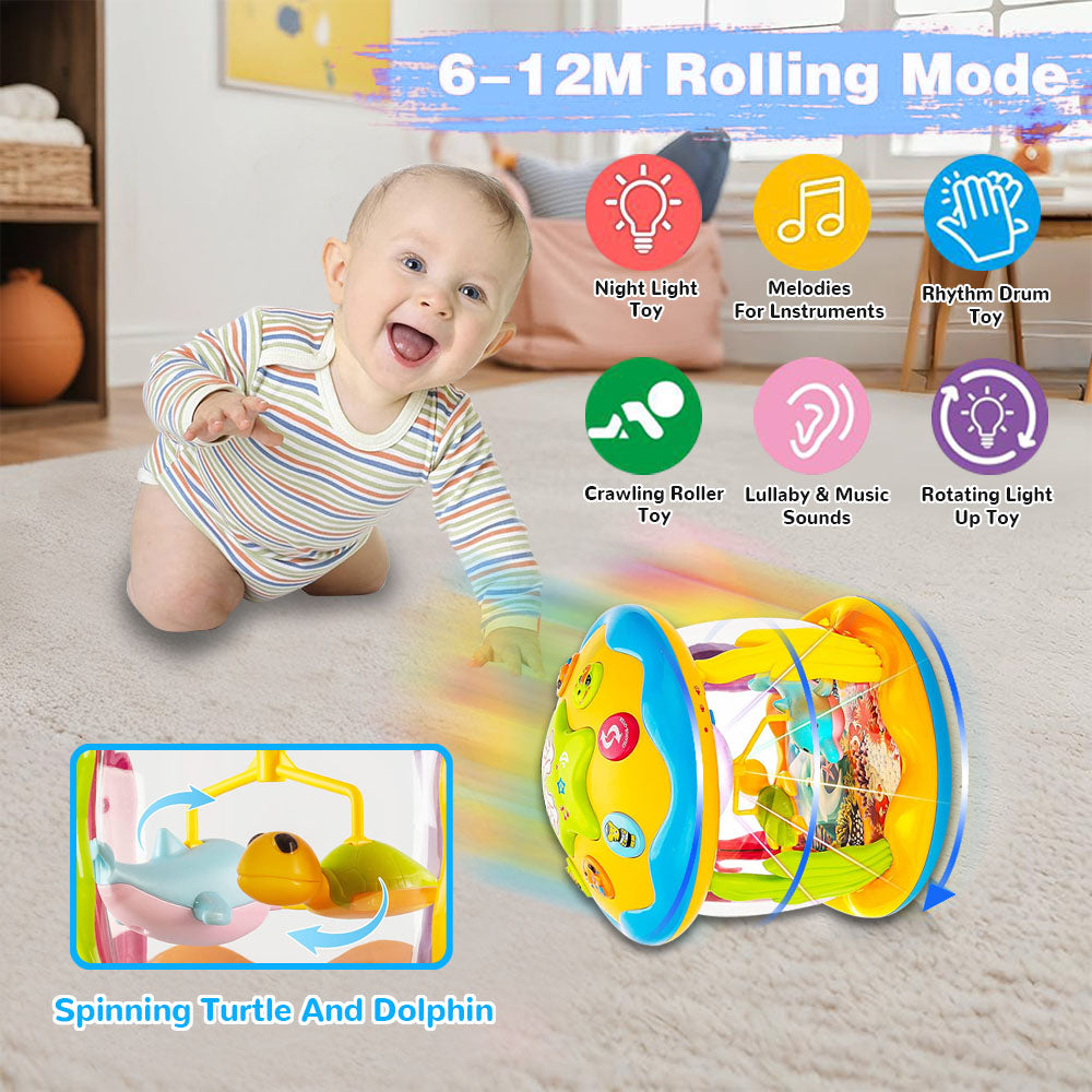 Baby Toys for 6-12 Months, Light Up Musical Baby Toys for 12-24 Months, Learning Toys for 1 2 3 Year Old Girls Boys