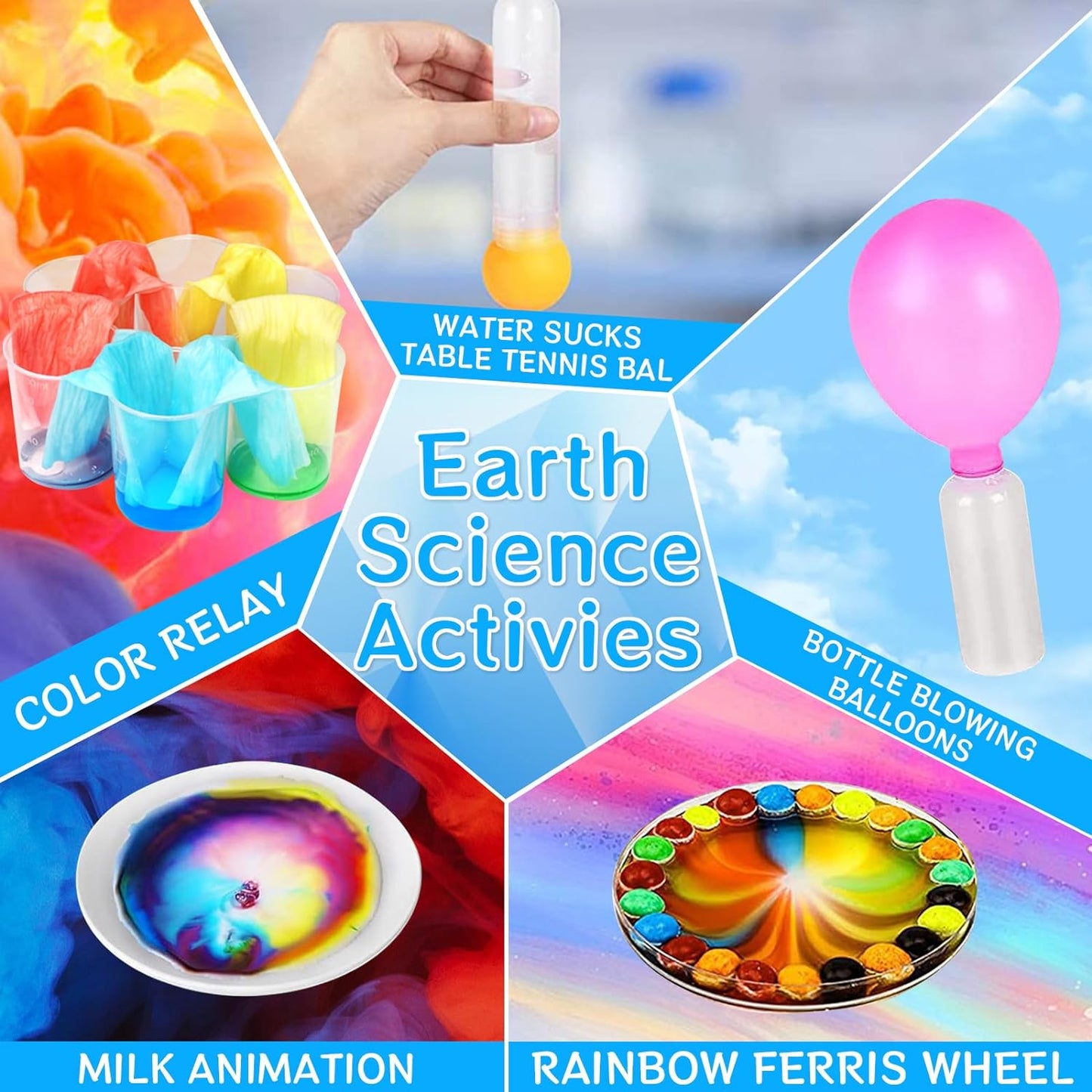 Style-Carry Science Kits for Kids - 70 Lab Experiments Science Kit - STEM Educational Science Toys - Gifts for Boys Girls 4 5 6 7 8 9 10-12 Years Old Boys Girls Kids