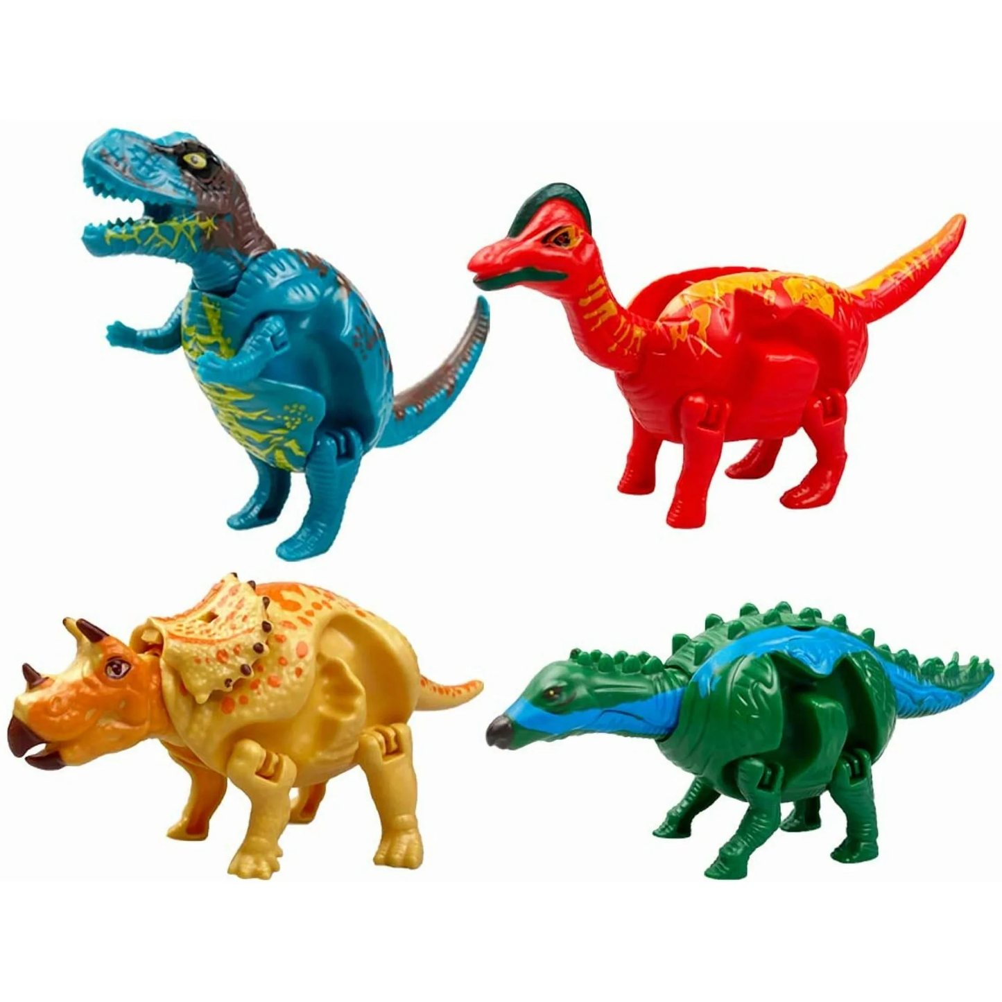 Easter Toys for Kids, 4 Pack Dinosaur Egg for Easter Basket Fillers