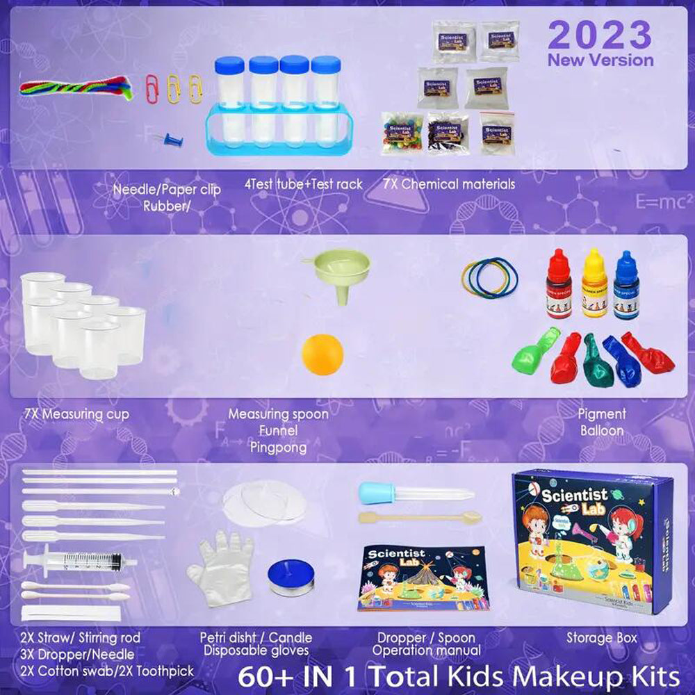 Science Kits for Kids, 48 Lab Experiments, Birthday Gifts and Toys for 4 5 6 7 8 9 10-12 Years Old Boys Girls Kids