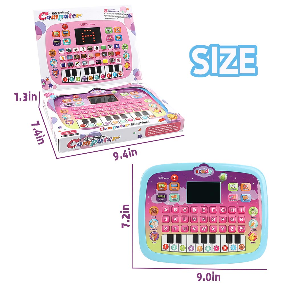 Tablet Toy for Toddlers 1-3, Preschool Learning Toys for Toddler 2 3 4 5 Year Old Boys Girls, Educational Toys for Girls Boys Age 2-5 Year Old