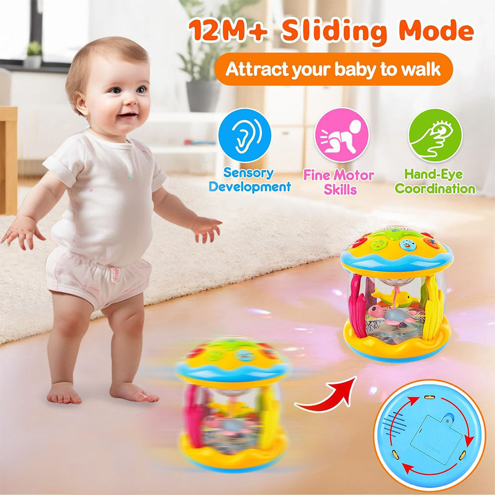 Baby Toys for 6-12 Months, Light Up Musical Baby Toys for 12-24 Months, Learning Toys for 1 2 3 Year Old Girls Boys