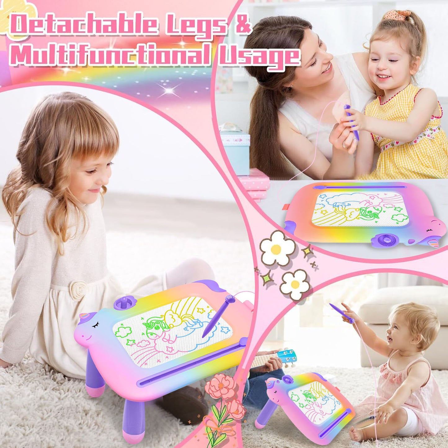 Learning Toys for 2 3 4 5 6 Years Old Boys Girls, Educational Toddlers Toys for 2 3 4 Year Old Boys Girls, Drawing Board for Toddlers 1-3 Birthday Gifts