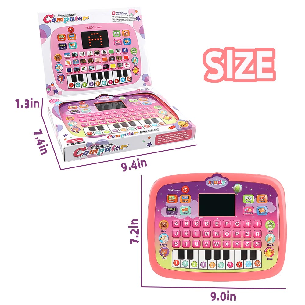 Tablet Toy for Toddlers 1-3, Preschool Learning Toys for Toddler 2 3 4 5 Year Old Boys Girls, Educational Toys for Girls Boys Age 2-5 Year Old