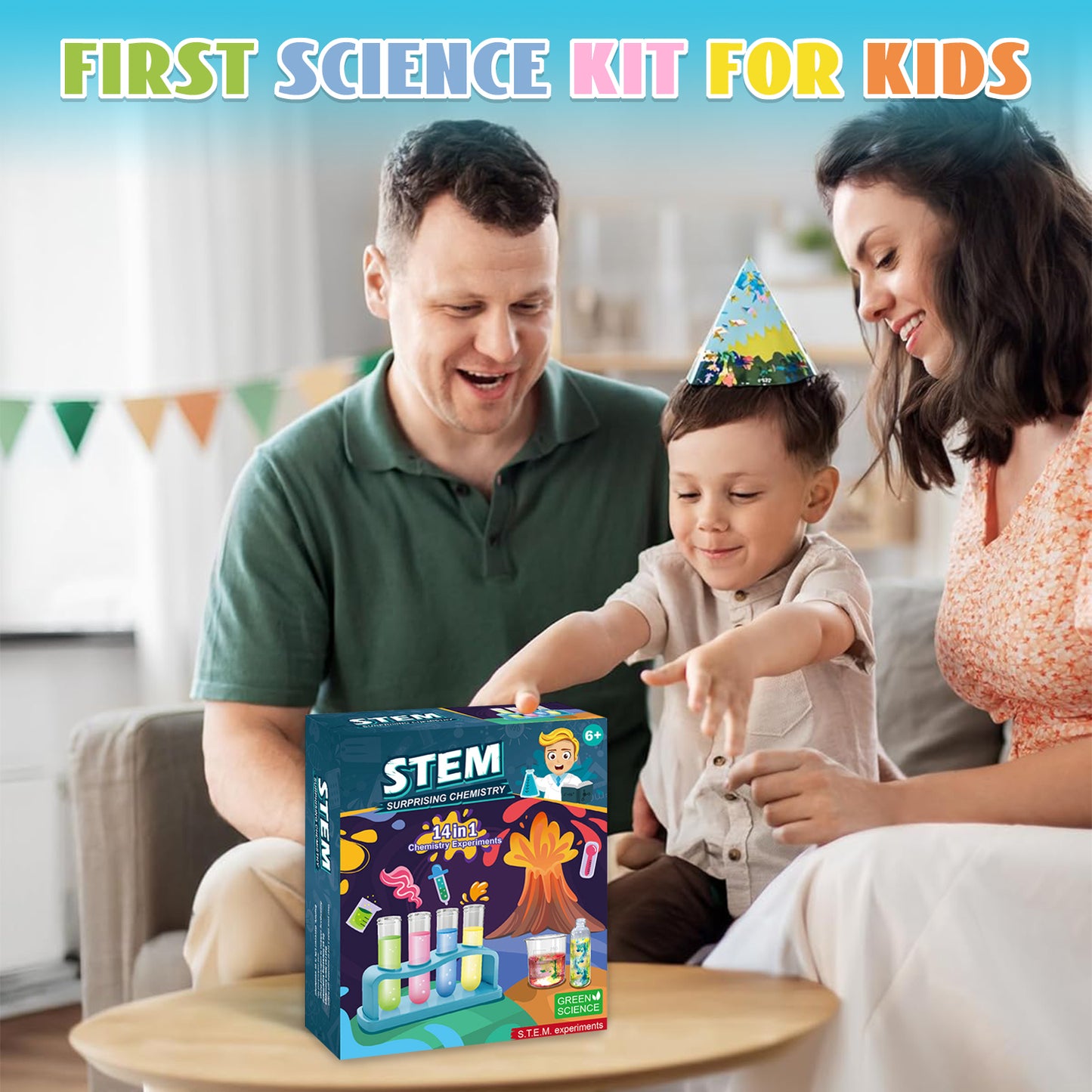 14 Lab Experiments Science Kits for Kids Educational Scientist Toys Boys 8 to 11 Years, Birthday Gifts Idea for Girls Boys Ages 4 5 6 7 8, Boys Toys 5-7