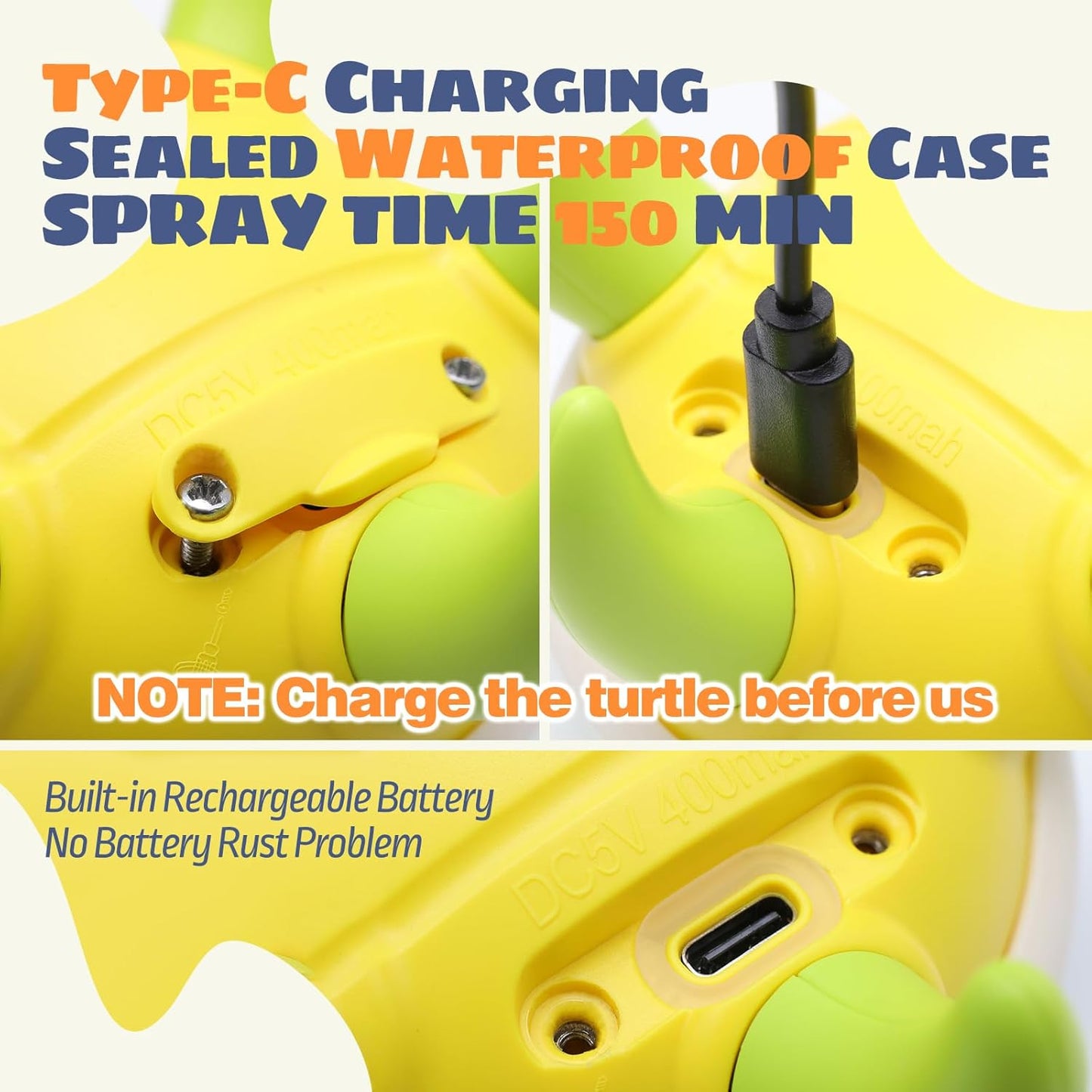 Bath Toys for Toddler 1-3, Sprinkler Turtle Bath Toy with 5 Rings, Spray Wter Toys for Kids Ages 1 2 3 4 5 Year Old Girl Boys Gifts