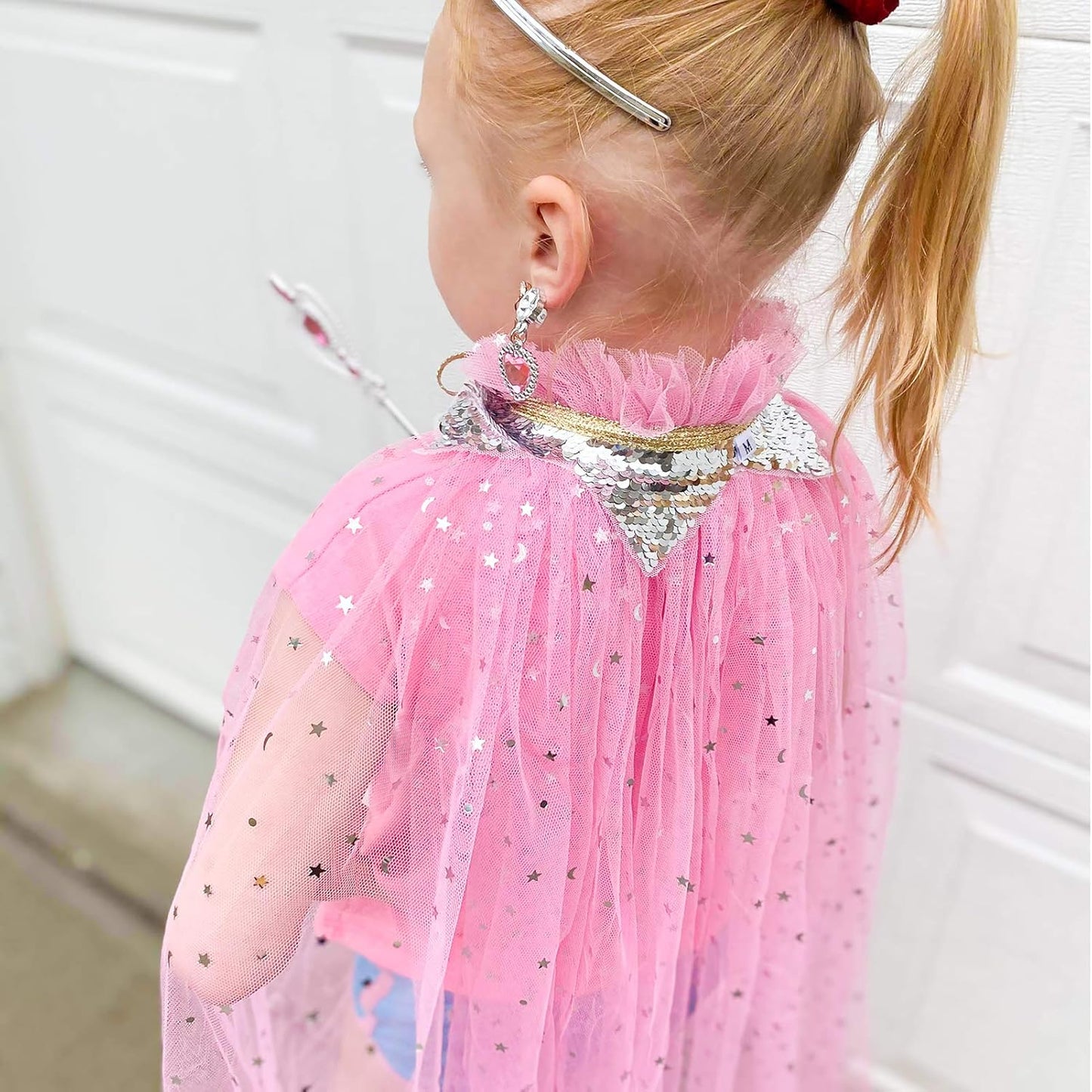 SUORFOXS Princess Dress up Jewelry Toys, Princess Costume Dress Pretend Play Set for Girls, Gifts for Age 3, 4, 5, 6, 7+ Years Old Kids