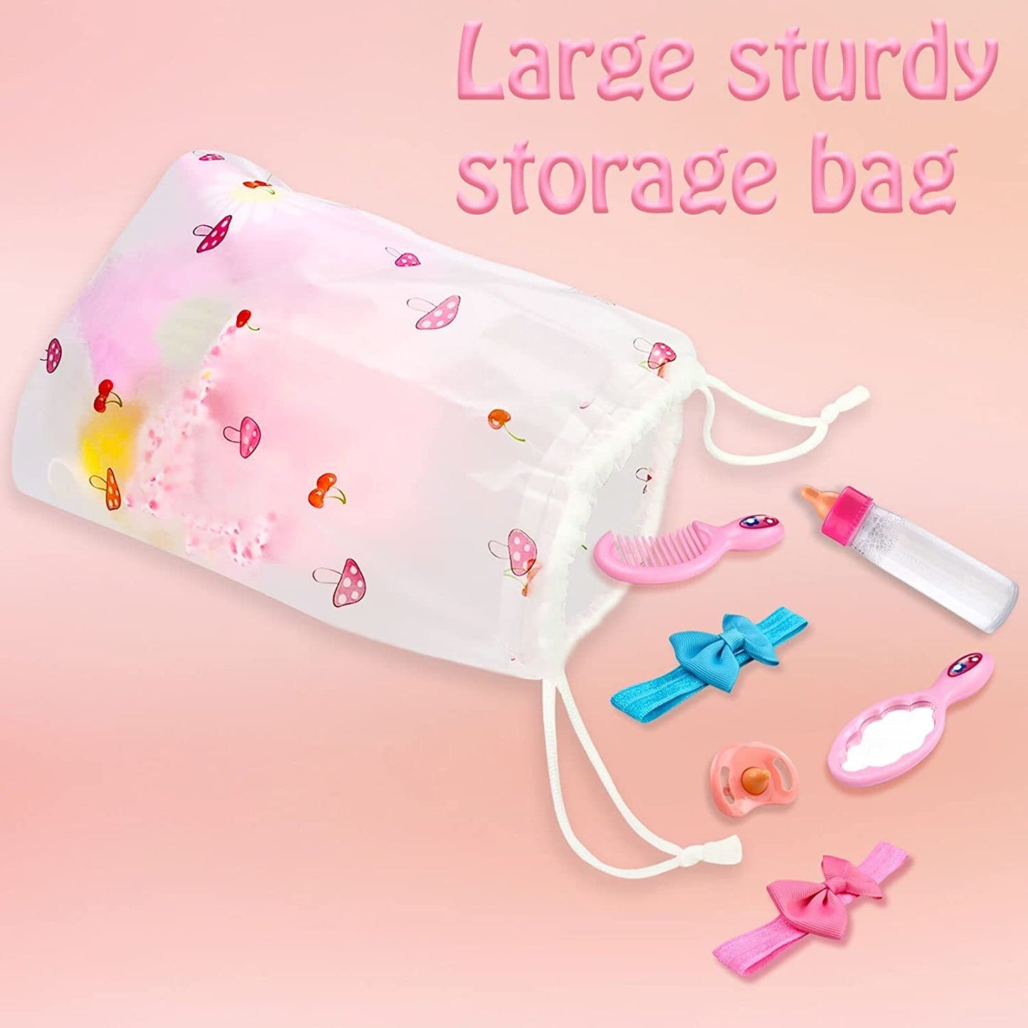 Baby Doll Accessories Baby Doll Feeding and Caring Set