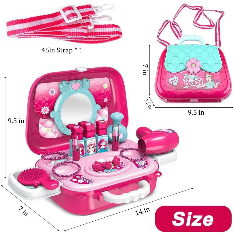 Kids Makeup Set for Little Girls, Play Makeup Kits for Toddler Girls, Toddler Toys for Girls 2 3 4 5 Year Old