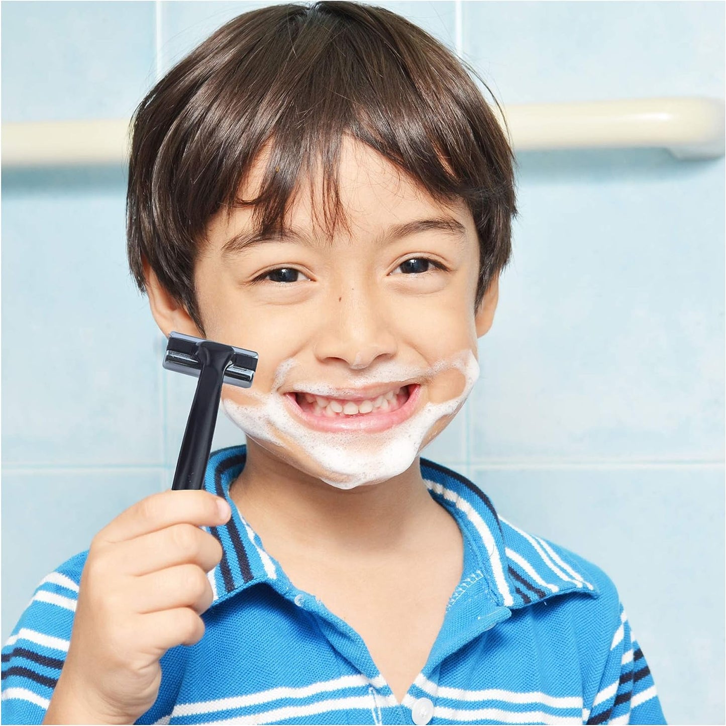Style-Carry Pretend Play Shaving and Grooming Kit for Kid, Toys for 3-6 Years Boys, Makeup Barber Set with Storage Box, Christmas Birthday Gift for Boys 3 4 5 6 7 Year Old