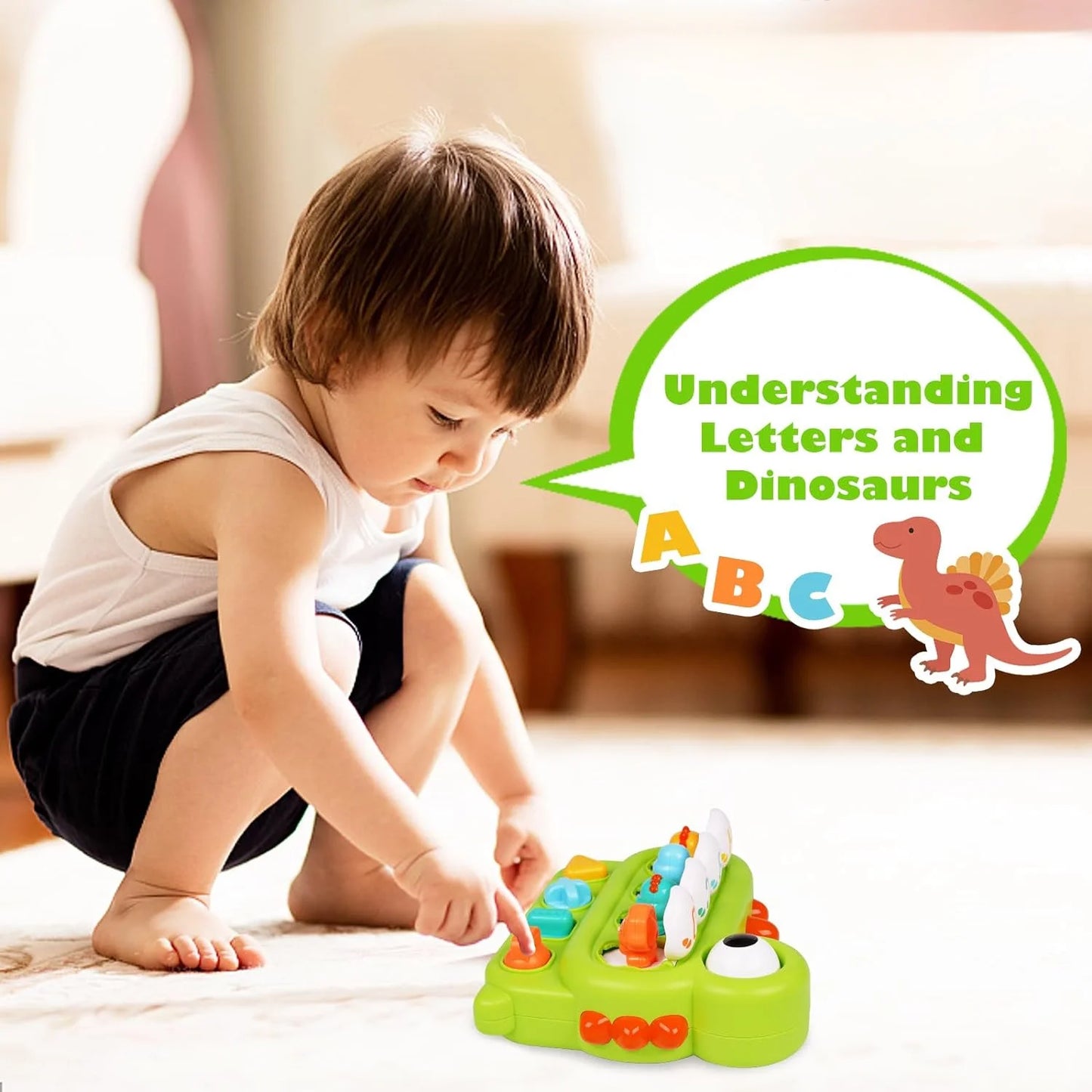 Cause and Effect Toys - Montessori Toy for Baby - Learning Toy for 1Year Old Boys Girls - Baby Interactive Activity Toy