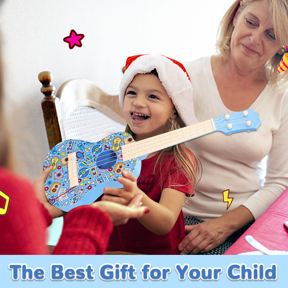 Kids Guitar Toy, Musical Instruments Learning Educational Toys, Guitar Toys Toy for Toddler Kid Boys Children Age 4 5 6 7 8 9 10 Year Old