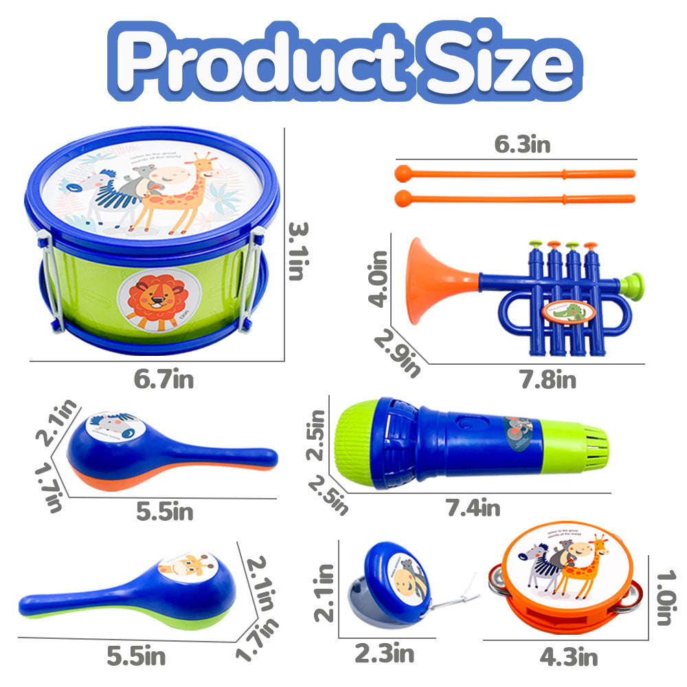 Instruments Toy for Toddlers 1-3, Musical Toys for  1 Year Old Boys, Gifts for 1 2 3 Years Old Boys