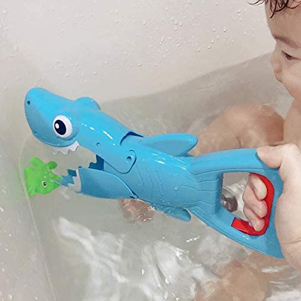 Bath Toys 2-5 Years, Shark Grabber Pool Bathtub Water Toys for Kids 3-6,Bath Toys for Toddlers 1-3 Birhtday Gifts