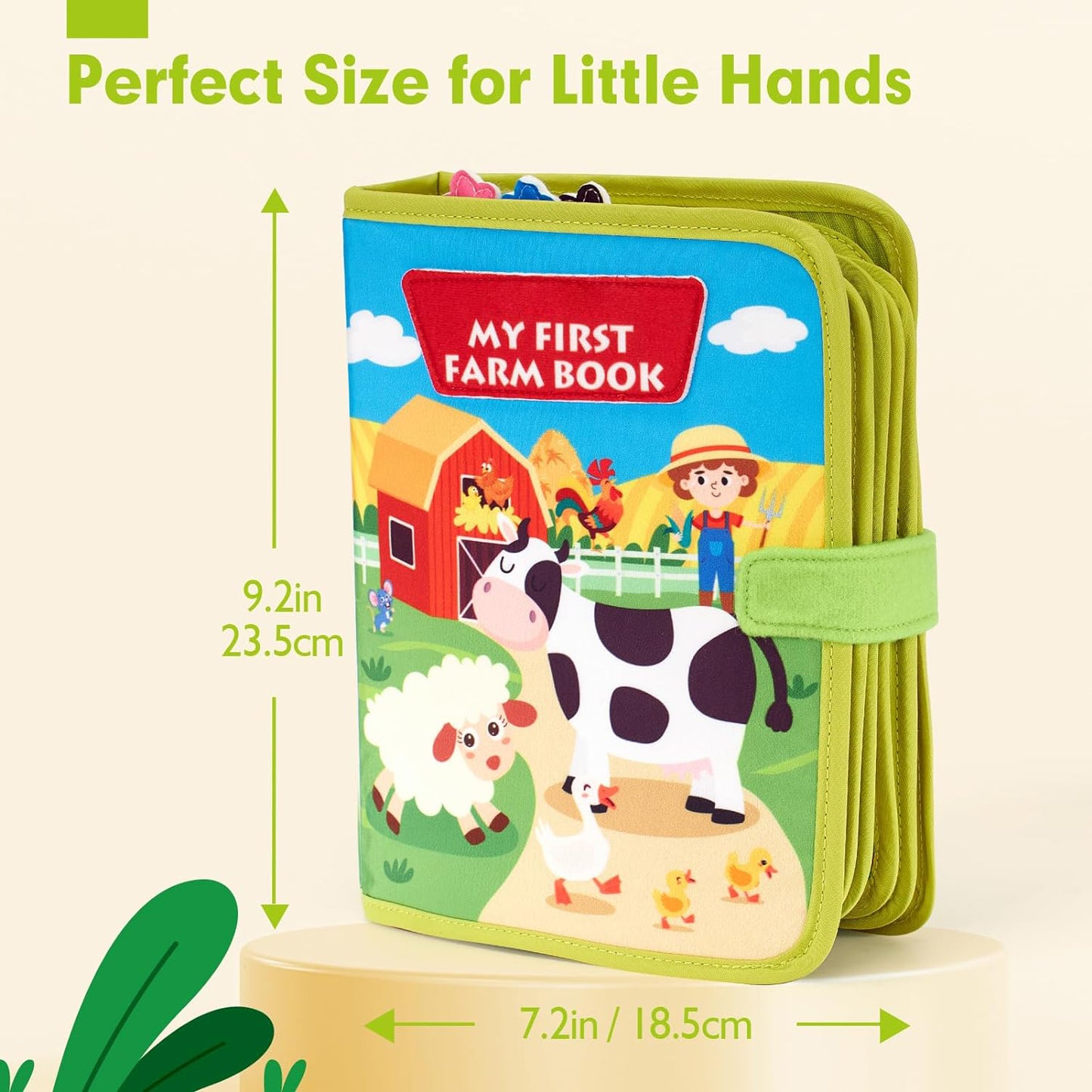 Montessori Sensory Toy for Toddlers 1-3, Busy Board Learning Toys for 1 2 3 Year Old Girls Boys, Toddler Activity Toys for Girls 2 3 4 5 6 Year Old