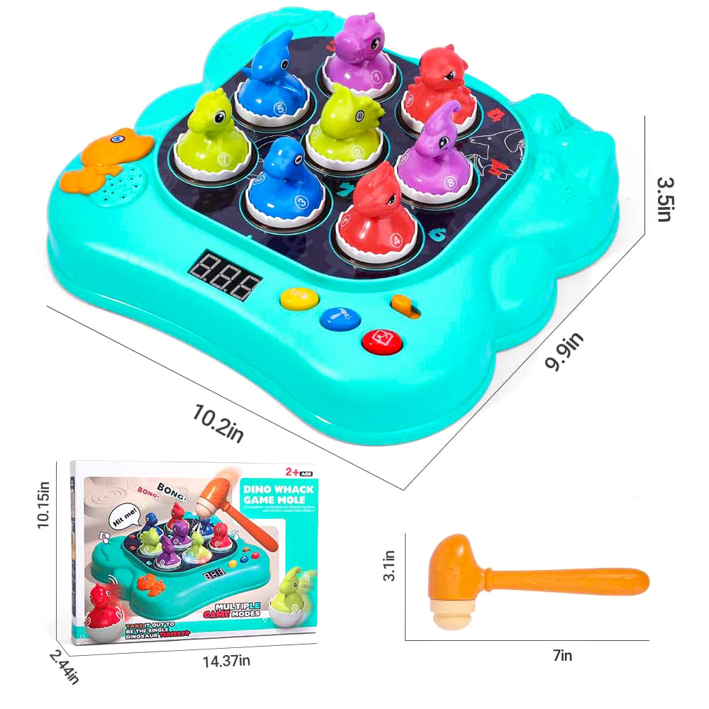 Whack A Dinosaur Game, Toys for Toddlers,  Learning Educational Toys for 1 2 3 4 5 6 Years Old Boys Girls