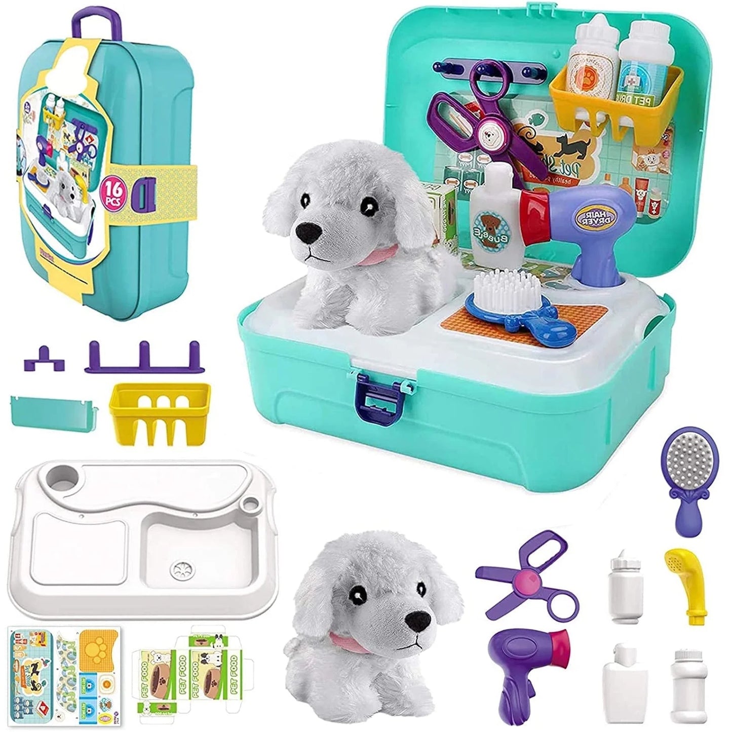 Pretend Play Toys for 2 3 4 Year Old Boys Girls, Toy for Toddler Girl Age 2 3 4 5 6 7, Birthday Gifts Toys for Little Girls 3-5 Year Old Toddlers
