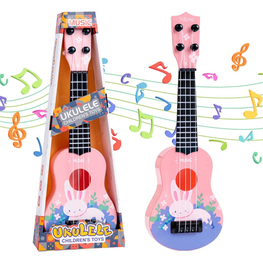 Kids Guitar Toy, Musical Instruments for Kids, Toddler Guitar for Girl 3 4 5 6 7 8 Years, 14 Inch