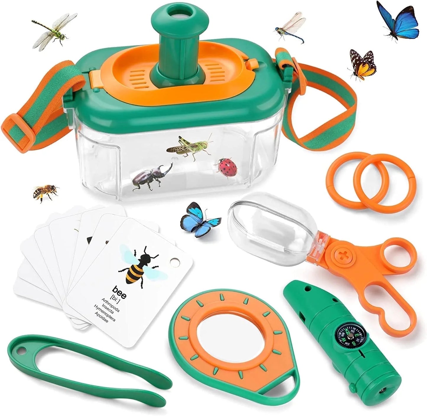 Bug Catcher Kit for Kids - Outdoor Toys for Kids Ages 4-6 8-12,Birthday Gift Science for Kids 6-8