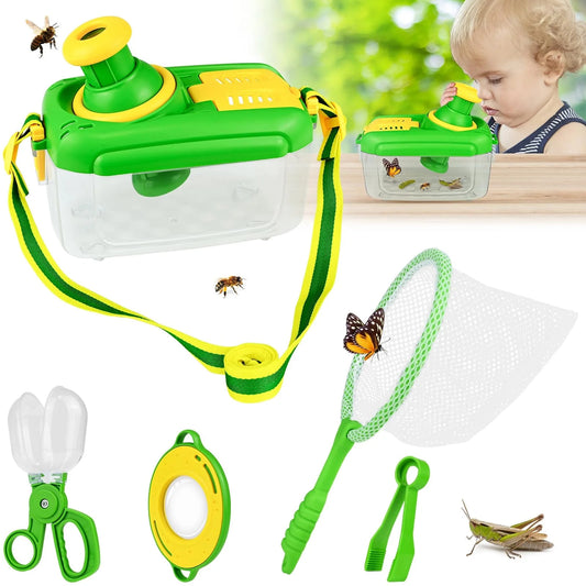 Bug Catcher Kit - Outdoor Toys for Kids Ages 4-6 8-12, Insect Catching Set - Birthday Gift Science Experiments