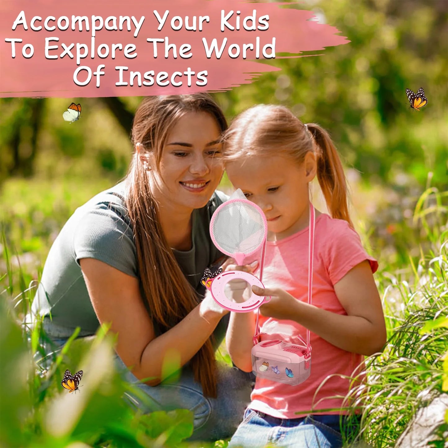Bug Catcher Kit,Outdoor Toys for Kids Ages 4-8 8-12,Toddler Outside Toys for 3 4 5 6 7 8+ Year Old Boys Birthday Gift