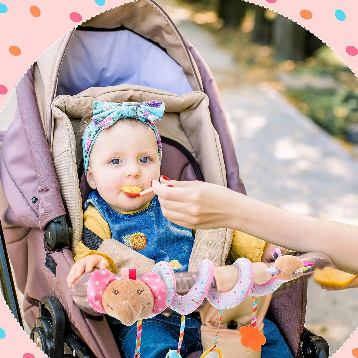 Baby Toys 0-6 Months, Car Seat Toys, Baby Stroller Toy, Newborn Infant Toys Gift for 0-3-6-12-24 Months