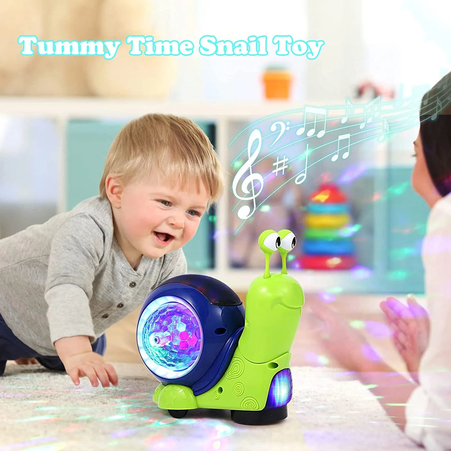 Baby Toys 6-12 Months,Musical Crab Crawling Toys, Light & Sound, Kids Educational Learning Toys, Baby Toys for 12-24 Months