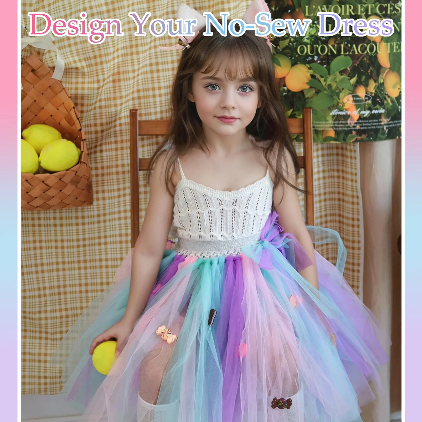 Arts and Crafts for Kids, Princess Girls Dress Crafts Kit, Girl Toys Ages 3 4 5 6 7 8 9 10 11 12 Year Old Christmas Birthday Gifts