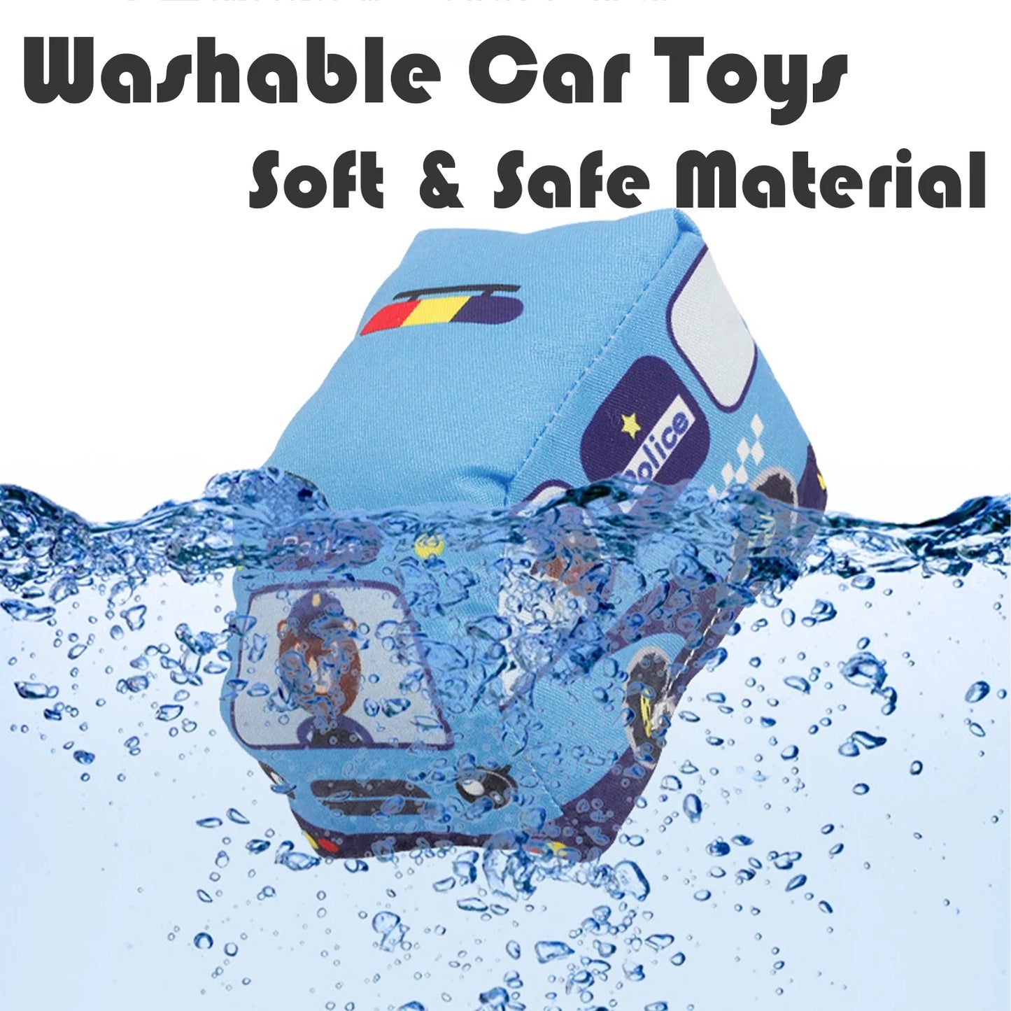 Car Toys for 1 Year Old Boy, 9 Pcs Soft Toy Cars with Playmat for Baby Boys Girls, Infant Baby Toys 12-18 Months, 1st Birthday Gifts for Toddler Toys Age 1-2