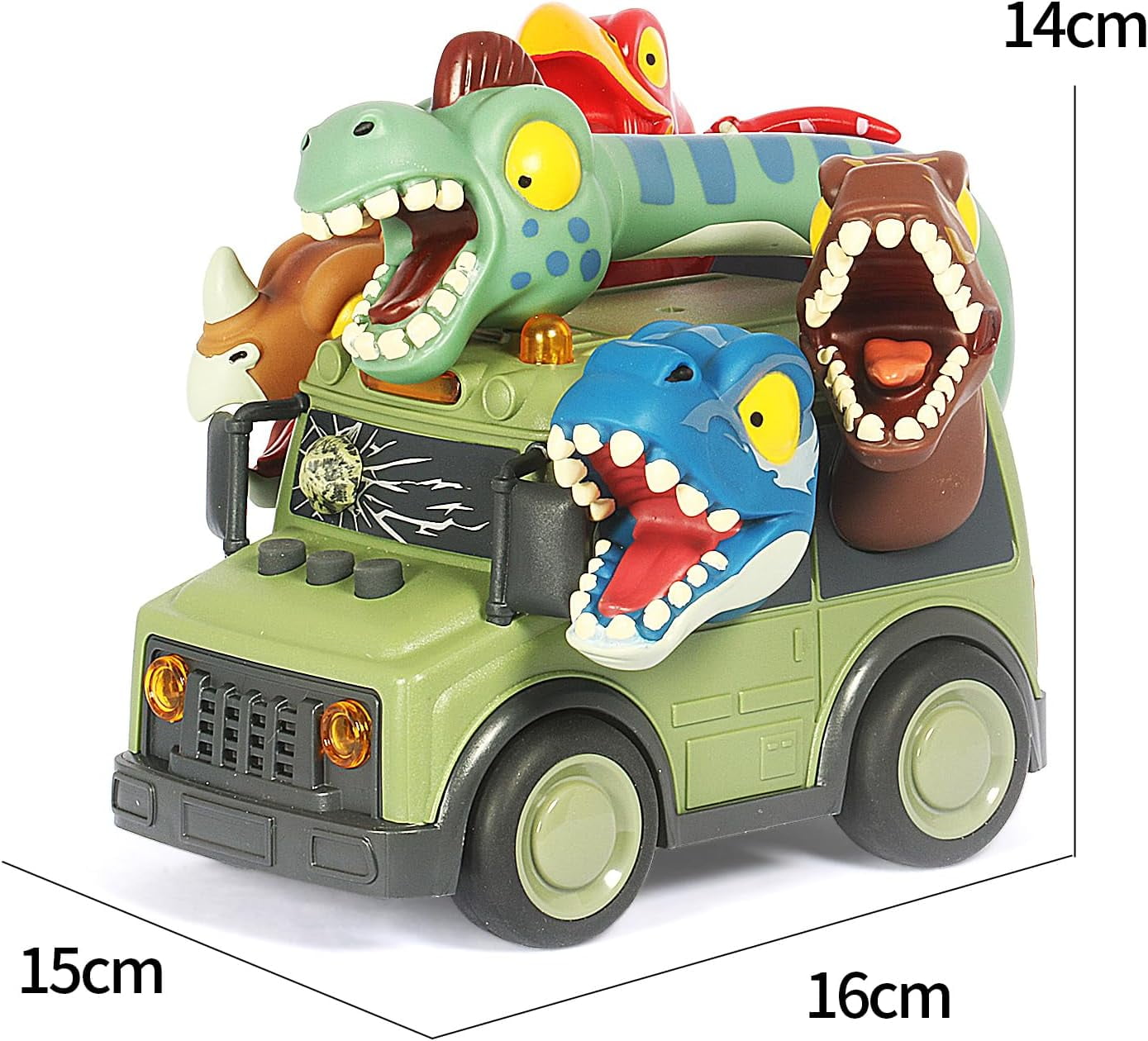 Dinosaur Car Toddler Toys 1-3 for Boys, Kids Dinosaurs Toys for Boys 2 3 4 Year Old, Birthday Gifts Toys for 2 3 4 5 Years Old Boys