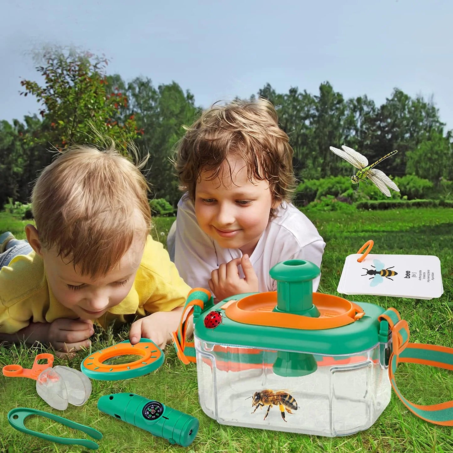 Bug Catcher Kit for Kids - Outdoor Toys for Kids Ages 4-6 8-12,Birthday Gift Science for Kids 6-8