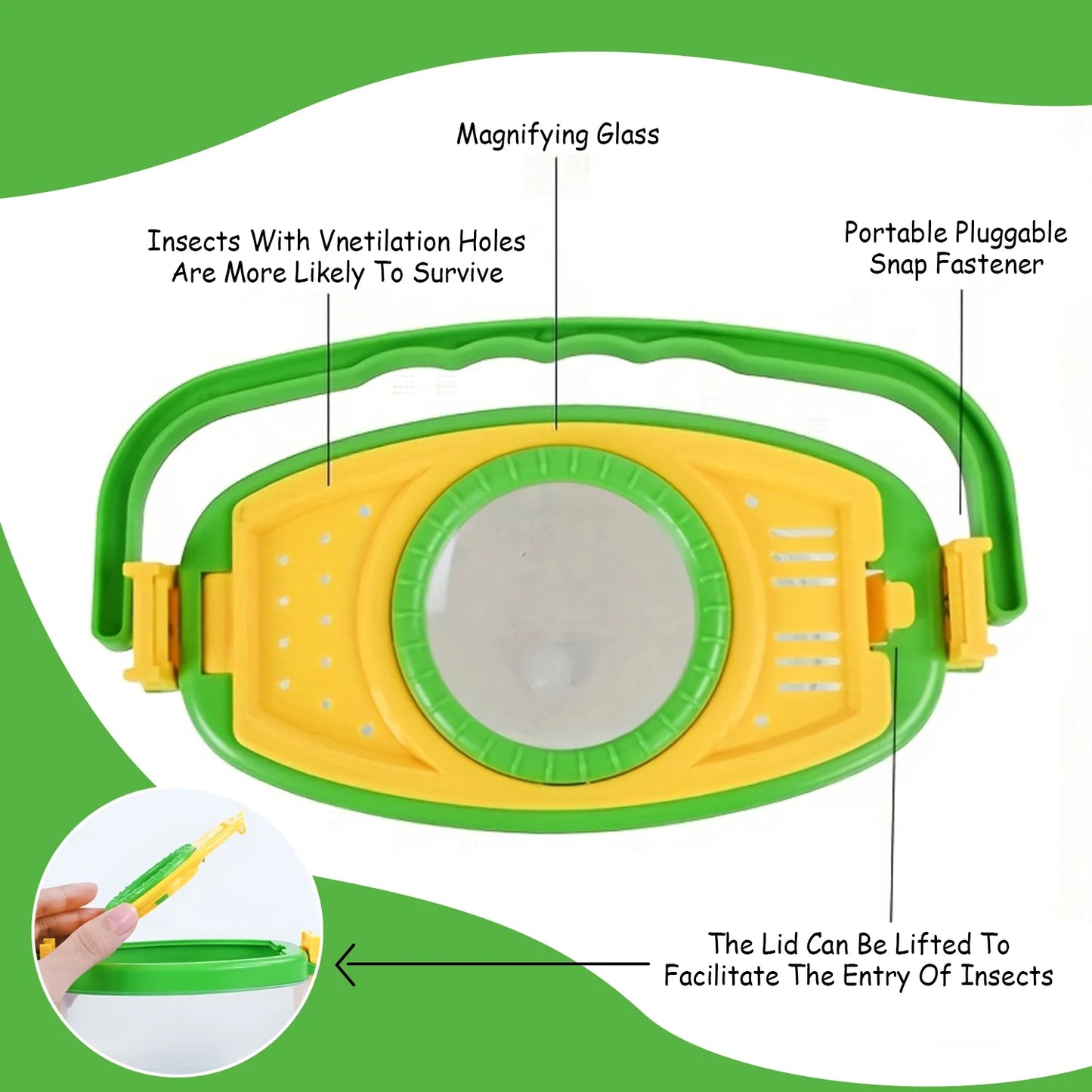 Bug Catcher Kit for Kids, Summer Outdoor Toys for Kids Ages 4-8, Birthday Gift Science for Kids 6-8