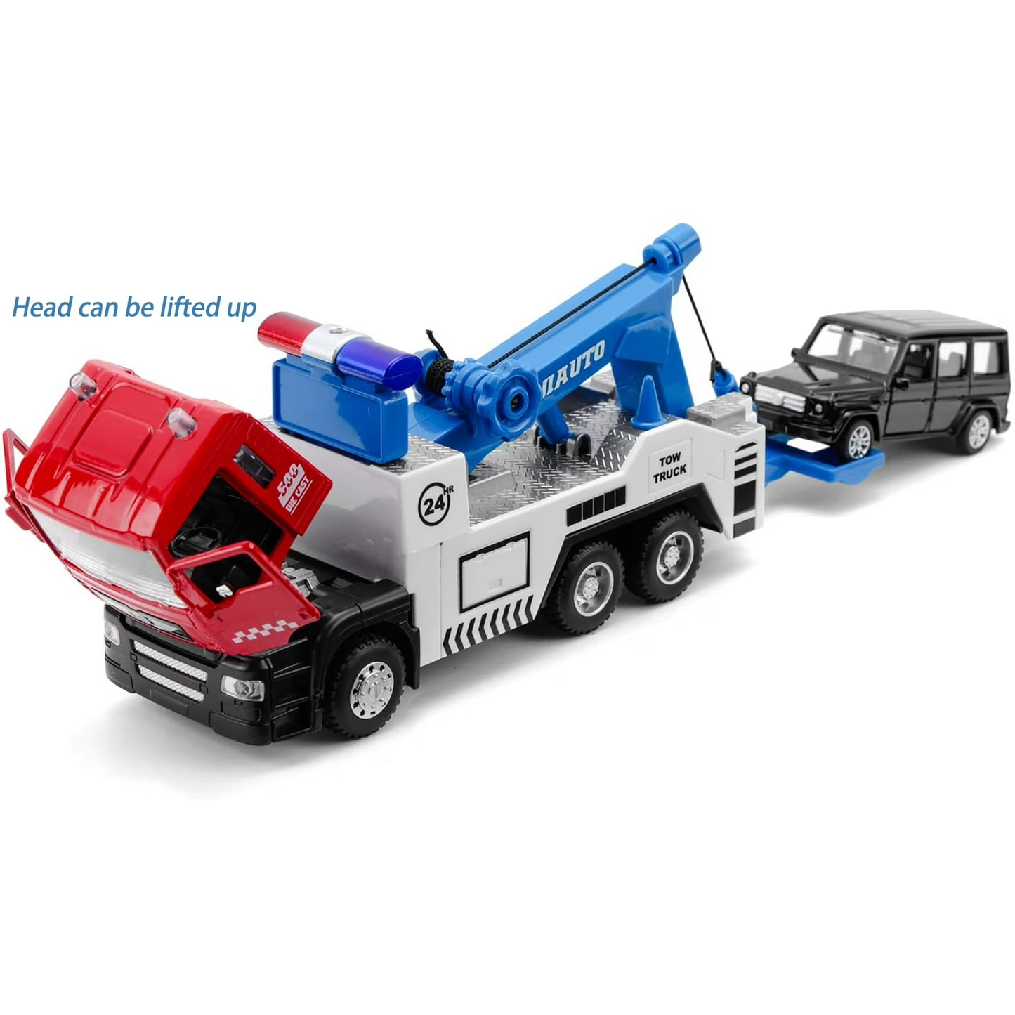 Toy Trucks Toys for 3-6 Years Boys, Tow Truck Car Toys for Toddler Boys 3 4 Years Old Christmas Gift