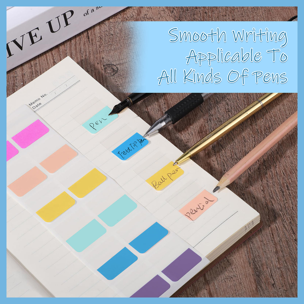 480 Pcs 1 inch Sticky Index Tabs, Colorful Annotation Labels for Bible Notebooks File Folder, Repositionable Page Tabs for Classification (12 Colors)
